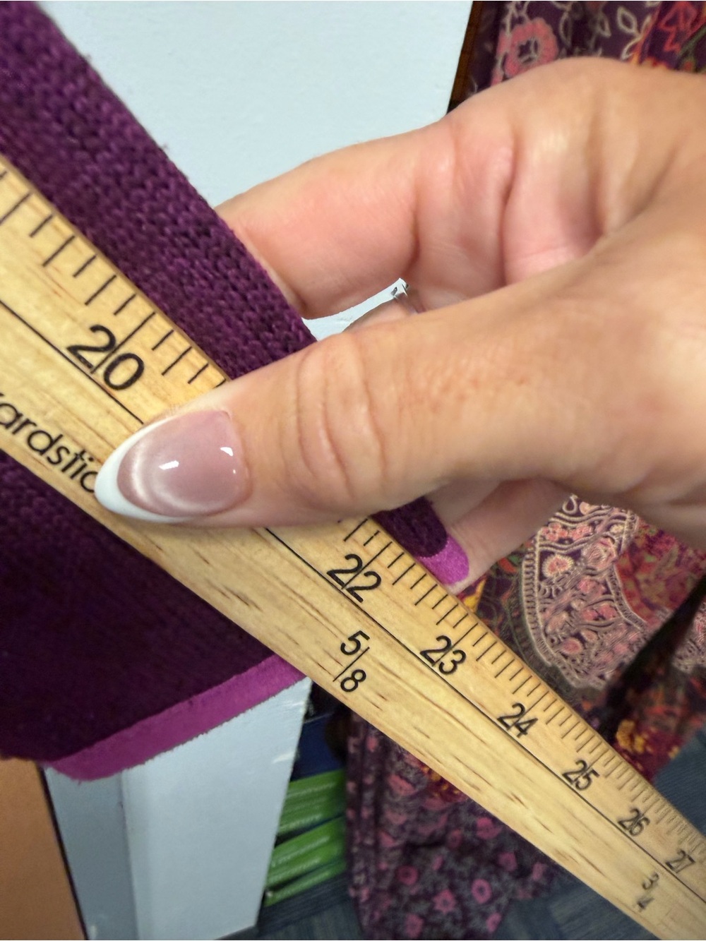 Eddie Bauer Purple Fleece Pullover with Pink Trim - Picture 8 of 8